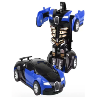 Sprinting Deformation Robot – Manual 2-in-1 Transforming Car & Warrior