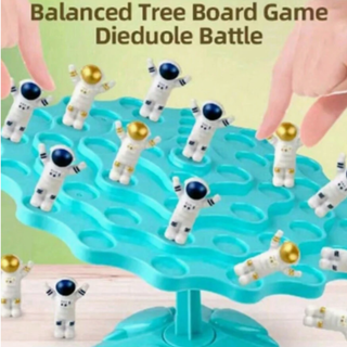 Astronaut Balance Tree Game