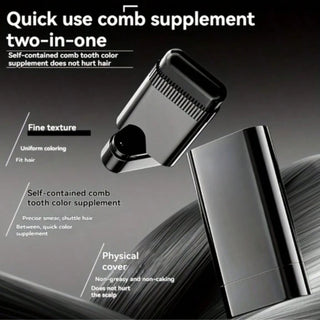Instant Gray Hair Cover Stick – Quick-Comb Root Touch-Up