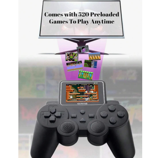 Handheld Retro Playing Station – 520 Games | 2.4” Screen + TV Connection
