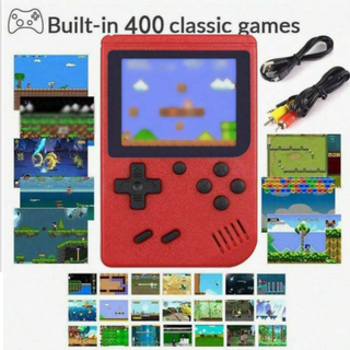 Retro Pocket Gaming Console – 400 Classic Games | 3.0” Color Screen + TV Output