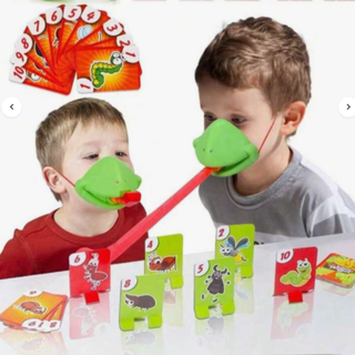 Frog Tongue Challenge Game – Fun Interactive Mask & Card Game for Kids
