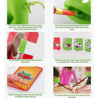 Frog Tongue Challenge Game – Fun Interactive Mask & Card Game for Kids