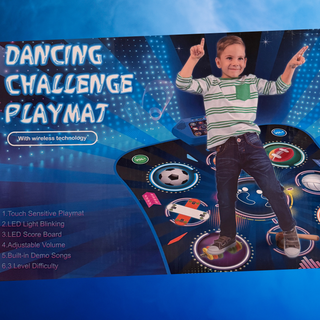Dancing Challenge Playmat – Interactive Music & LED Activity Mat for Kids