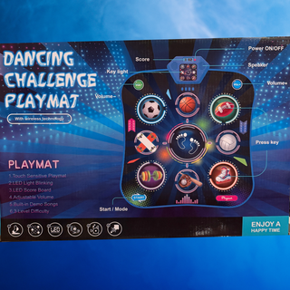 Dancing Challenge Playmat – Interactive Music & LED Activity Mat for Kids