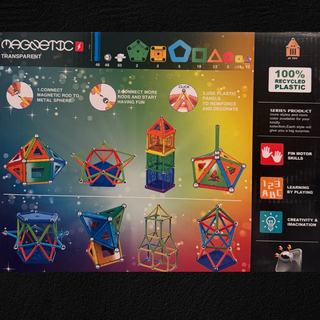 Magnetic Building Set – 218 PCS STEM Construction Kit for Kids (Ages 3+)