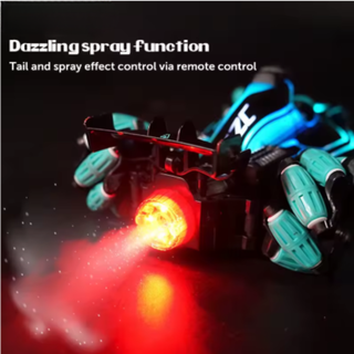 RC Lateral Drift Racing Car with 360° Stunts & Spray Effect – 2.4GHz Remote Control