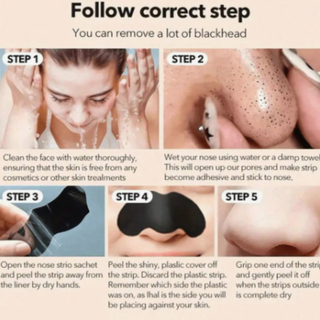 Charcoal Blackhead Removal Nose Strips – Deep Cleansing (pac of 30)