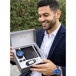 Luxury Men’s Gift Box – Watch, Wallet, Pen & Accessories Set
