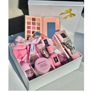 Pink Luxe Beauty Gift Box – Complete Glam & Self-Care Collection