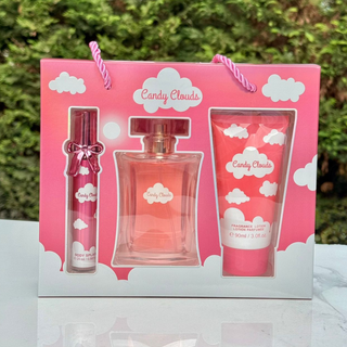 Candy Clouds Fragrance Gift Set – Perfume, Body Splash & Lotion