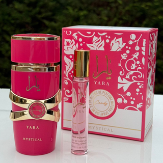 Yara Mystical Perfume Set for Women – Eau de Parfum & Mini Spray