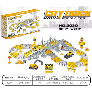 Electric Engineering Track Car Set