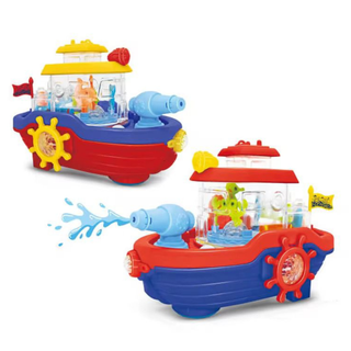 Electric Water Cannon Boat Toy