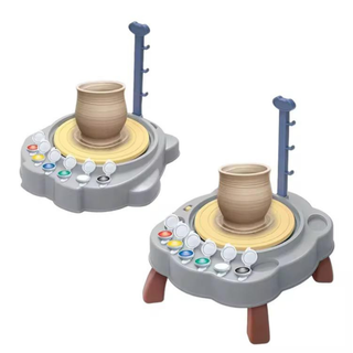Children's Pottery machine - Clay & Painting art set