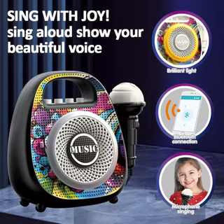 Bluetooth Karaoke Speaker with Microphone