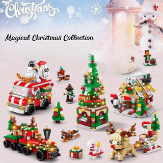 6-in-1 Christmas Building Blocks – Magical Christmas Collection