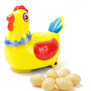 Funny Dancing Chicken / Duck Toy with Music & Lights – Moves, Spins & lays eggs!
