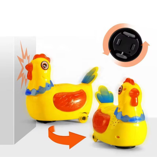 Funny Dancing Chicken / Duck Toy with Music & Lights – Moves, Spins & lays eggs!
