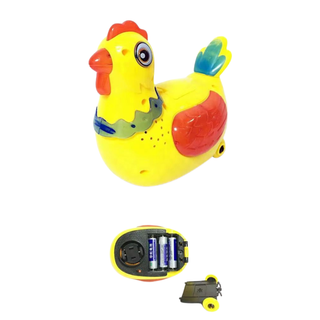 Funny Dancing Chicken / Duck Toy with Music & Lights – Moves, Spins & lays eggs!