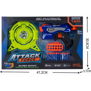 Attack Force Super Shoot Dart Blaster Set