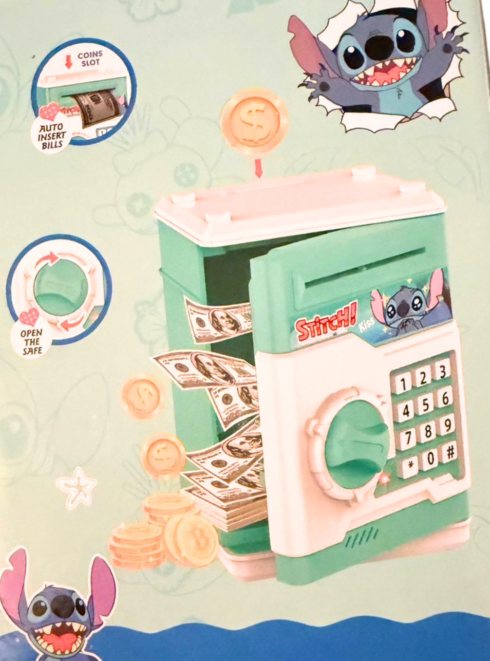 Stitch Electronic Money Safe