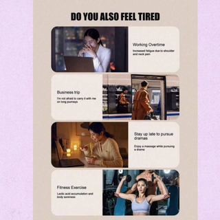 Portable EMS Full Body Massage Patch – 8 Modes, 19 Intensity Levels