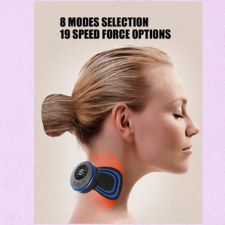 Portable EMS Full Body Massage Patch – 8 Modes, 19 Intensity Levels