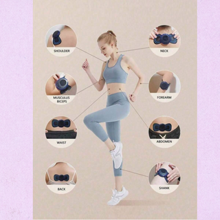 Portable EMS Full Body Massage Patch – 8 Modes, 19 Intensity Levels