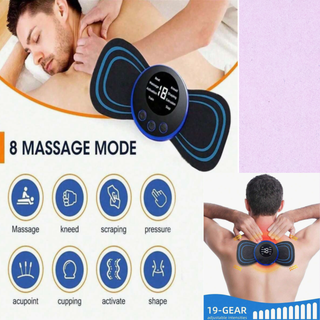 Portable EMS Full Body Massage Patch – 8 Modes, 19 Intensity Levels