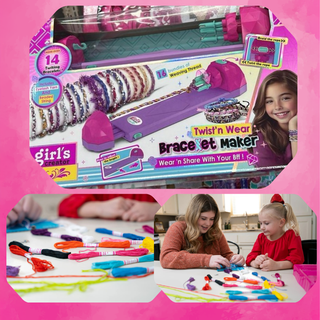 Twist ’n Wear Bracelet Maker – Friendship Bracelet Kit