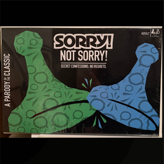 SORRY! Not Sorry! – The Adult Confessions & Sabotage Party Board Game