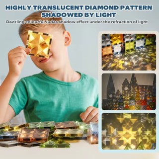 Light Magnetic Blocks (Available in 105 and 142 pieces)