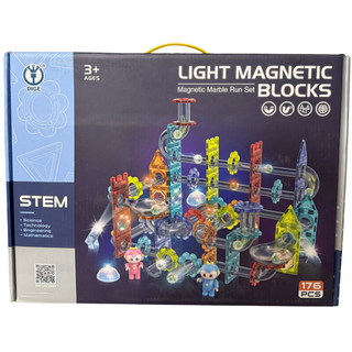 Light Magnetic Blocks (Available in 105, 142 & 176 pieces)