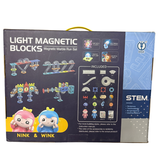 Light Magnetic Blocks (Available in 105, 142 & 176 pieces)