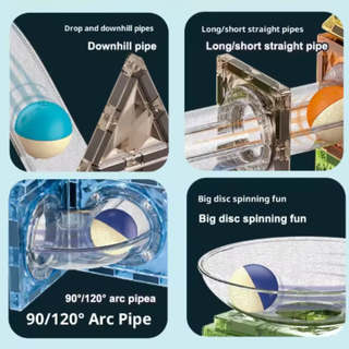 Light Magnetic Blocks (Available in 105 and 142 pieces)