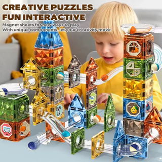 Light Magnetic Blocks (Available in 105, 142 & 176 pieces)