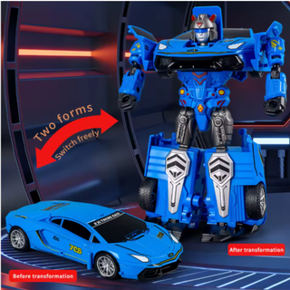 Sprinting Deformation Robot – Manual 2-in-1 Transforming Car & Warrior