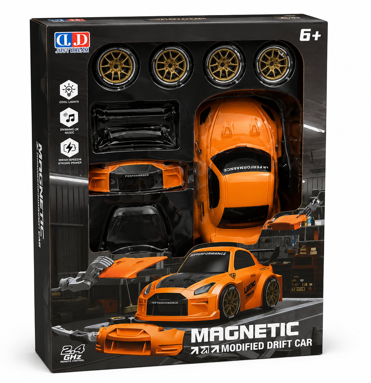 Realistic mechanic & racing experience