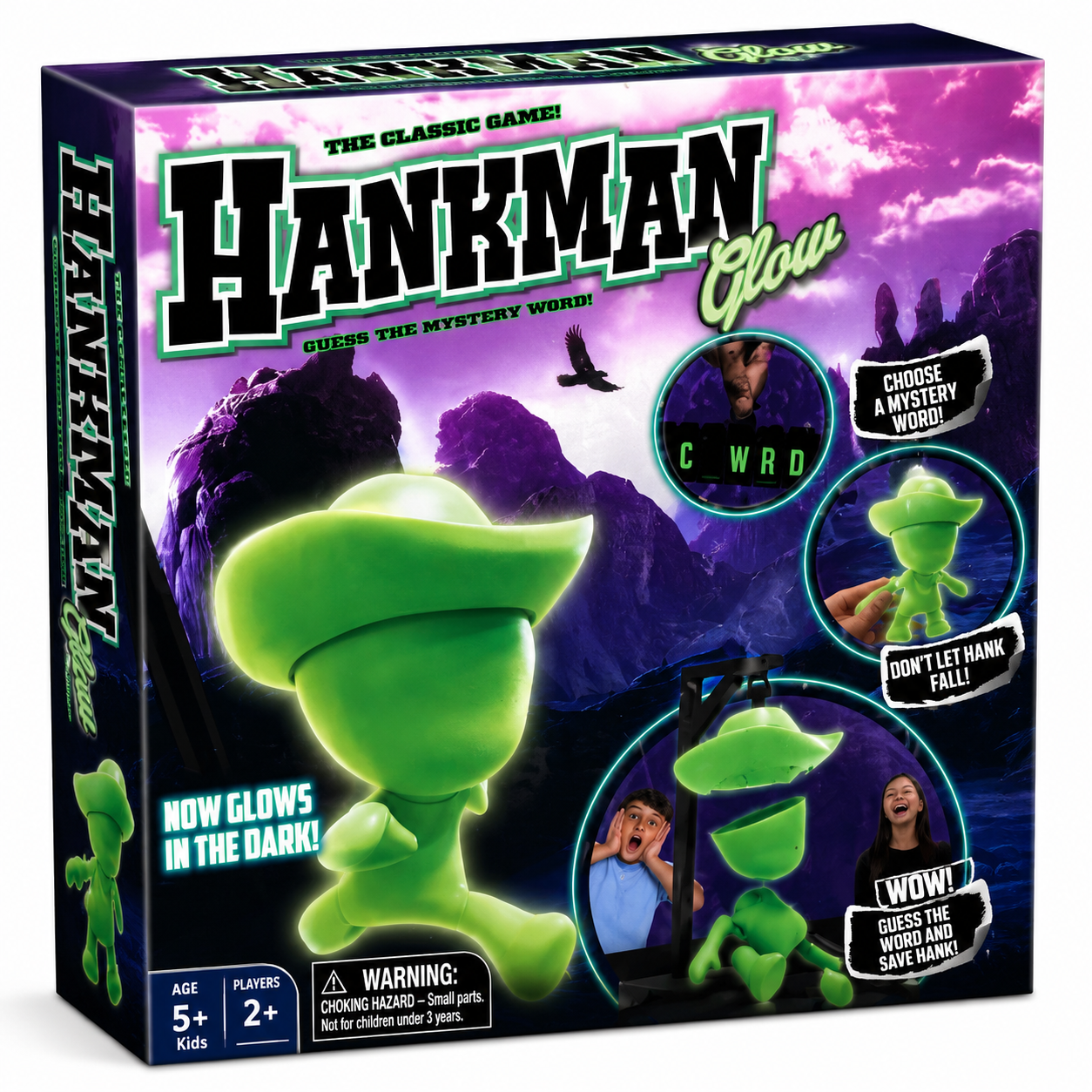 Hankman Glow โ The Classic Guessing Game