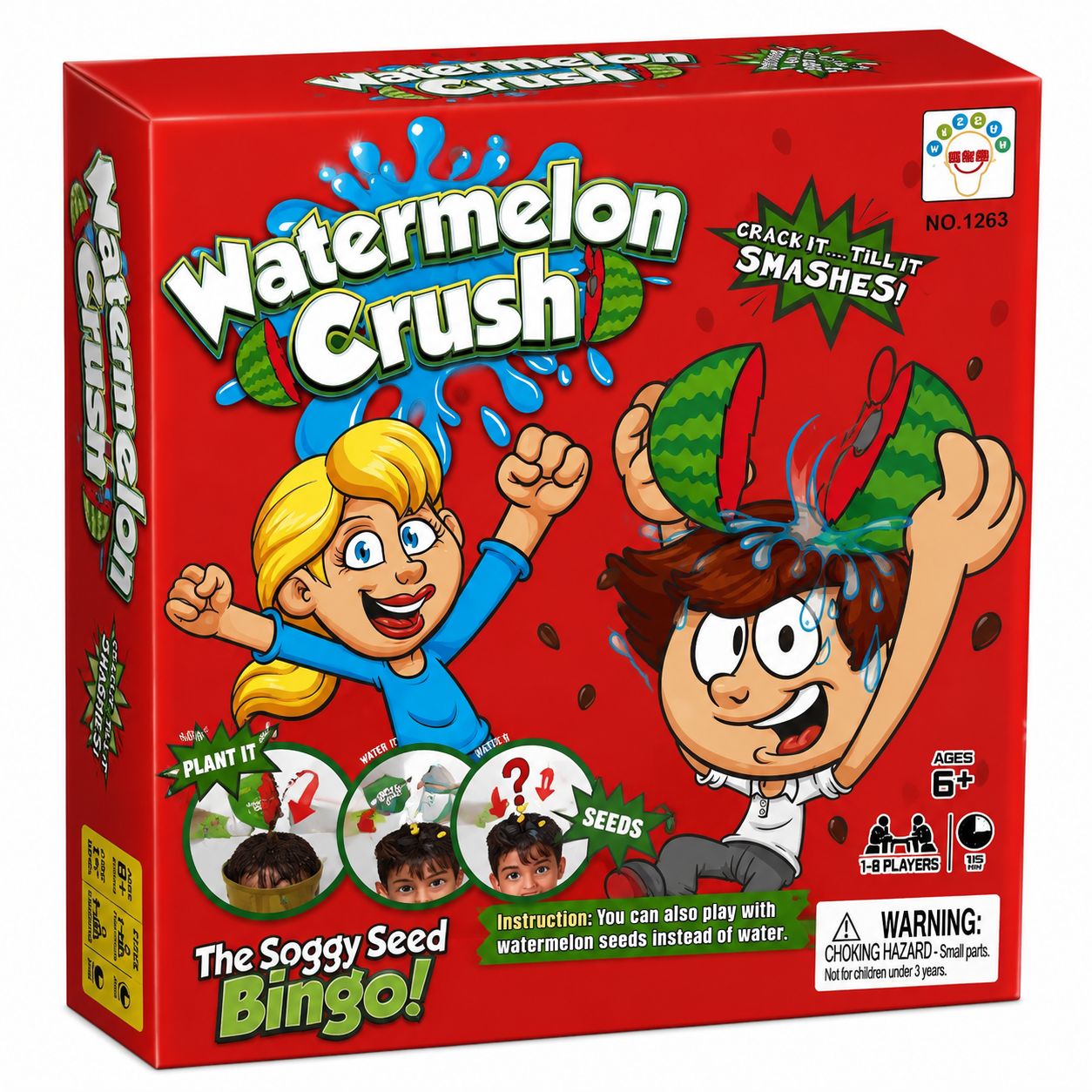 Watermelon Crush party game