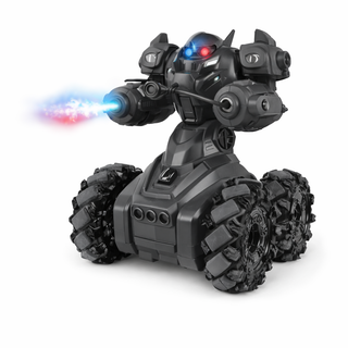 Stunt Robot RC Car – 360° Spinning Action Robot with Lights & Remote Control