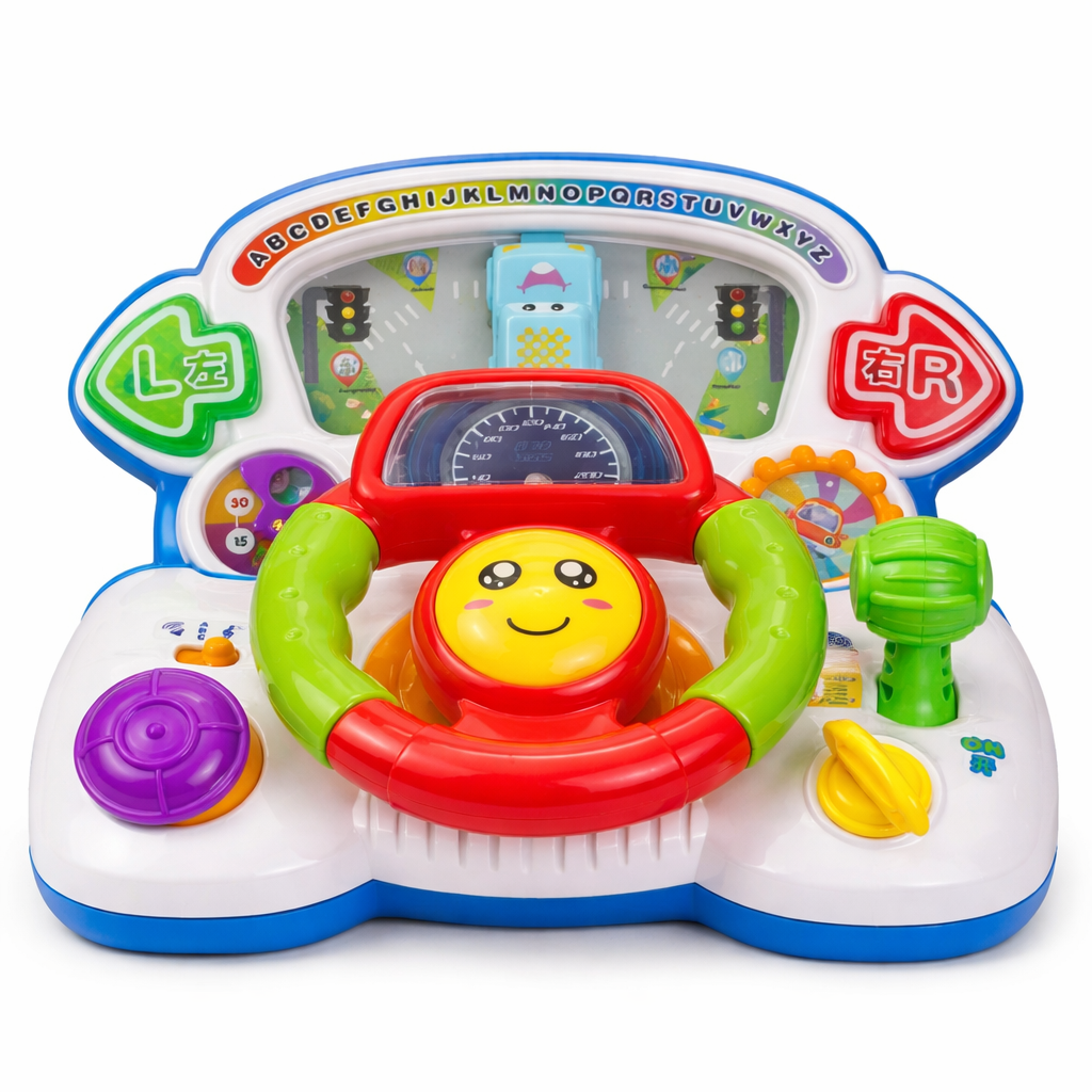 Kids Steering Wheel Activity Toy