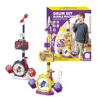 Drum Set Bubble Machine
