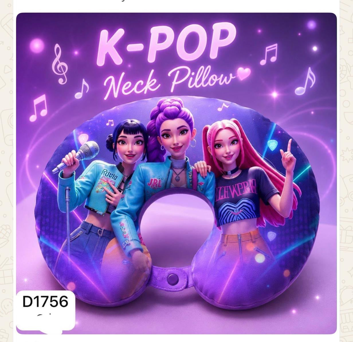 K-Pop Neck Pillow