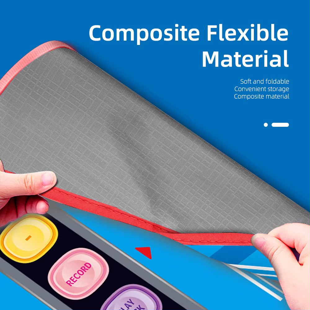 2-in-1 Piano Drum Musical Play Mat