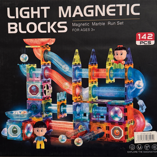 Light Magnetic Blocks (Available in 105 and 142 pieces)