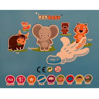 My Preschool Busy Book – Educational Velcro Activity Book