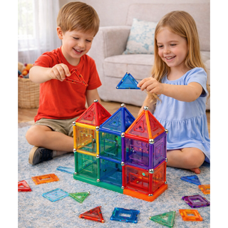 Magnetic Building Set β 176 PCS STEM Construction Kit for Kids
