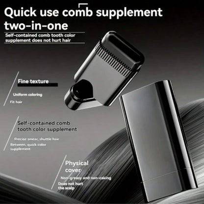 Instant Gray Hair Cover Stick – Quick-Comb Root Touch-Up